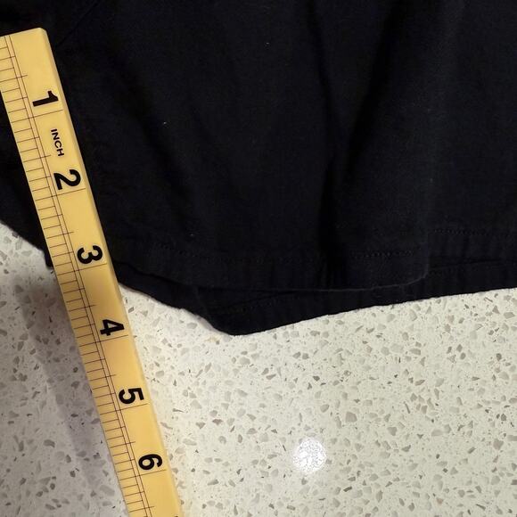 Rag & bone Womens Black Sleeveless Button Romper Back Cutout Chic Designer Small - Picture 12 of 12